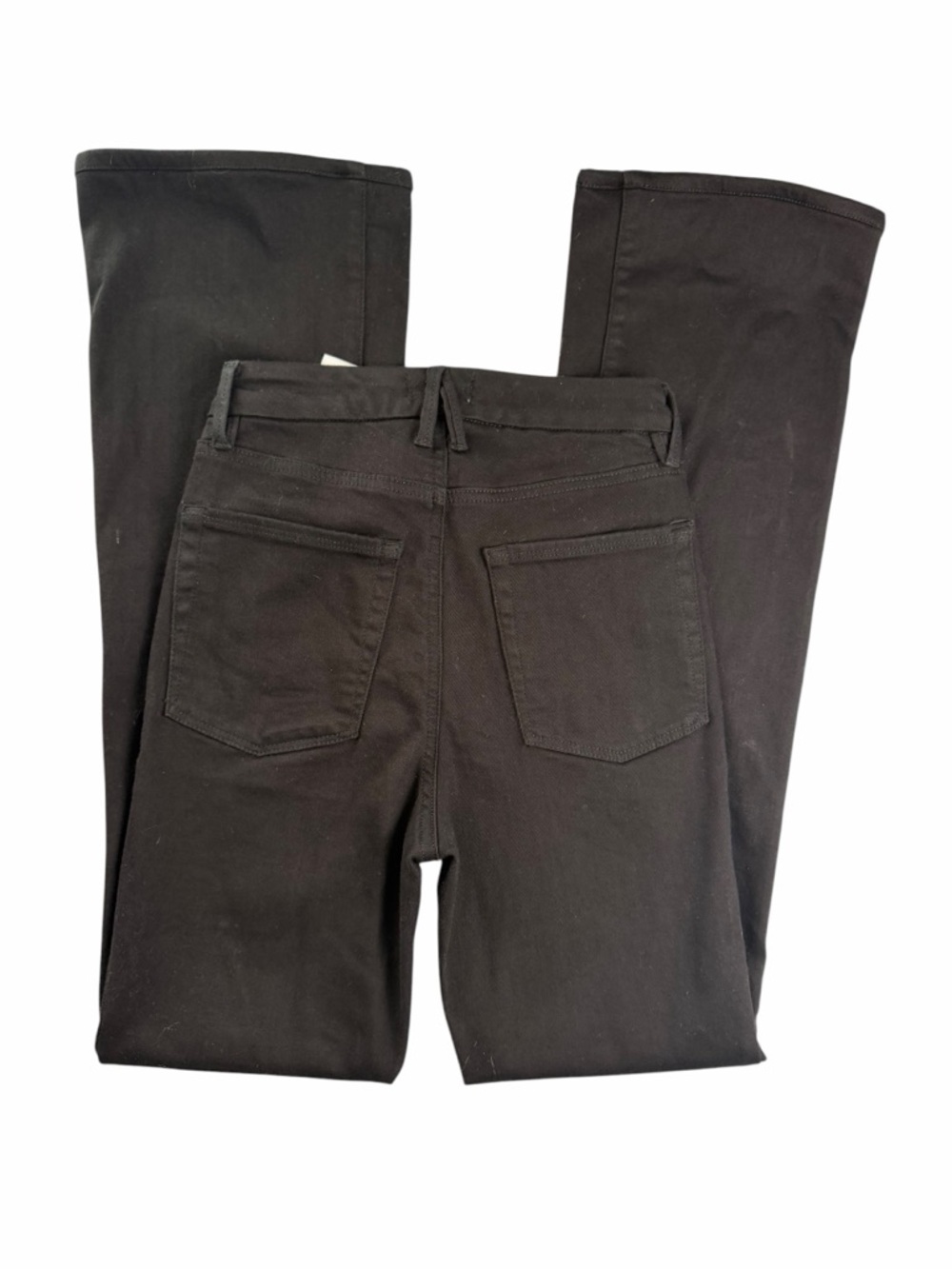 Good American Good Classic Bootcut Jeans in True Black Denim | 4/27 - Picture 5 of 8